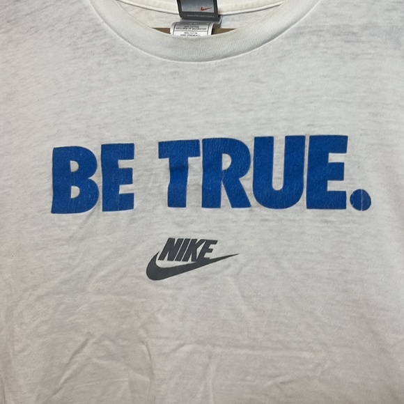 Old BE TRUE Nike shirt - Picture 2 of 4